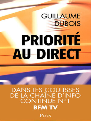 cover image of Priorité au direct